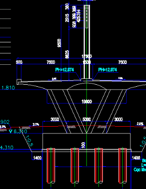 File cad Bản vẽ nút giao thông Ngã tư sở