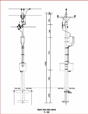 File cad Bản vẽ TBA 1x50KVA