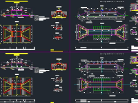 File cad Bản vẽ thiết kế cống hộp kích thước 4x4m