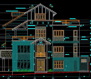 Thiết kế biệt thự,bản vẽ thiết kế,mẫu biệt thự đẹp,mẫu biệt thự mới