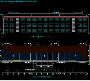 File cad Bản vẽ thiết kế thi công điện nước phòng lớp học kèm cả thuyết minh