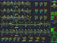 File cad Bản vẽ thiết kế trường dạy nghề ( Phần Kết cấu)