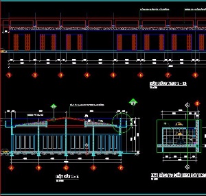 File cad bản vẽ trung tâm thương mại Thiên Nhiên ( kiến trúc, điện nước)