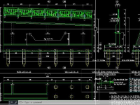File cad bản vẽ tường chắn đất nền đường đầu cầu