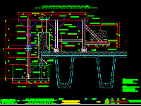 File cad biện pháp thi công xe đúc lan can cầu