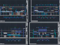 File CAD Biệt Thự 2 tầng 13.8x21.1m có hồ bơi (Full kiến trúc, kết cấu, Điện)