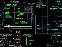 File Cad BVTC chi tiết hàng rào chống vật rơi trên cầu