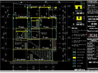 Nhà phố 5 tầng,Nhà phố 5 tầng 5×13.5m,Nhà phố 5×13.5m,Bản vẽ nhà phố,Nhà phố 4 tầng 1 tum