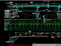 File cad cầu Dầm I cải tiến 3 nhịp 24,54M 24 tỷ
