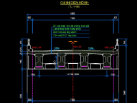 File cad cầu dầm I DUL căng sau l=20m b=8.5m