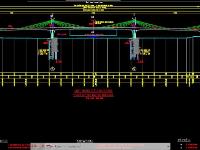 File cad cầu Extradose 80+3×140+80m