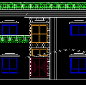 File Cad chi tiết nhà ở