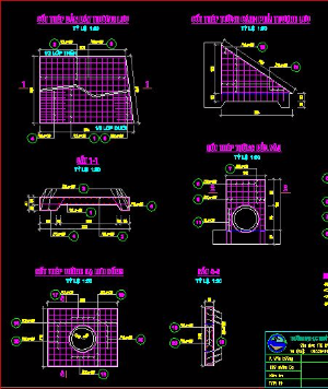 File cad,cửa điều tiết nước,thủy lợi,Cống thủy lợi