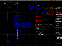 File CAD cột đèn,cột đèn bát giác cao 7m,bản vẽ cột đèn,bản vẽ cột đèn giao thông,cột đèn giao thông