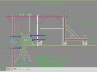 File cad đà giáo thi công lan can