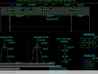 File CAD điển hình chi tiết tấm chống lóa trên đường cao tốc Đà Nẵng-Quảng Ngãi
