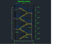 File CAD Điển hình kết cấu các dạng cầu thang bằng thép