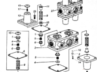 File cad đồ án khai thác hệ thống phanh dẫn động khí nén trên ô tô quân sự