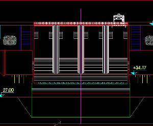 File cad đồ án thiết kế đập đất Sông Dinh (full:KT+KC)