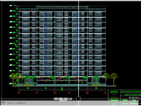 File cad đồ án tốt nghiệp xây dựng chung cư 14 tầng + Hầm
