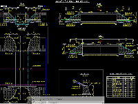 File CAD full thiết kế chi tiết kết cấu hầm chui dân sinh qua đường cao tốc, kích thước 5,5x3,5m