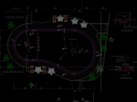 File cad hồ bơi khu nghỉ dưỡng KT KC