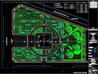 File cad hồ sơ bản vẽ thiết kế đài tưởng niệm