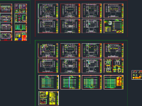 File cad Hồ sơ cấp thoát thoát nước nhà công vụ 3 tầng