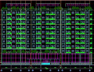 File cad hồ sơ thiết kế sơ bộ chung cư 11 tầng