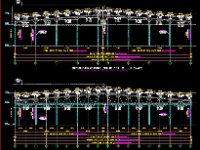 File CAD kết cấu gia cường hệ mái nhà xưởng GROZBECKERT Đà Nẵng