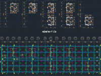 File CAD kết cấu mái trạm thu phí ra vào sân bay Vân Đồn-Quảng Ninh