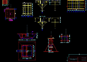 File cad Kĩ thuật thi công công trình