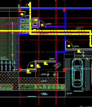 File cad kiến trúc cửa hàng cho anh em tham khảo