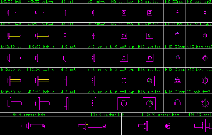 File cad Mẫu các loại bulông đai ốc File Cad Mẫu Các Loại Bulông Đai Ốc
