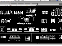 File cad mẫu cổng hàng rào miễn phí