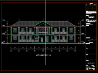 Nhà hiệu bộ,Nhà hiệu bộ 2 tầng,file cad hiệu bộ 2 tầng,mẫu cad nhà hiệu bộ 2 tầng