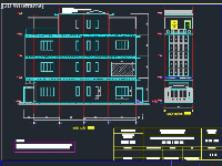 File cad Nhà làm việc 4 tầng 4x14.5m ( Kiến Trúc + Kết Cấu + Dự Toán )