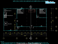 File cad Nhà lắp ghép bằng tấm Panel