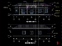 File cad Nhà văn hóa cấp 4 ( 1 tầng ) khoảng 210m2 ( KT, KC, ME, Thuyết minh )