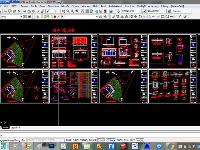 File cad nhà vệ sinh WC diện tích 4x8m2 ( kiến trúc kết cấu dự toán)