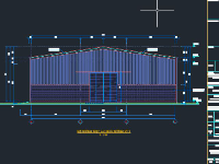 File cad nhà xưởng 25x50m