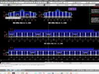 File cad Nhà xưởng 40x136m