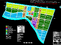 FILE CAD QUY HOẠCH - QUY HOẠCH CƠ CẤU SỬ DỤNG ĐẤT - KHU NÔNG NGHIỆP CÔNG NGHỆ CAO HẬU GIANG