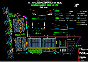 File cad quy hoạch nhà máy tungyang Hải Dương