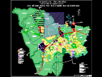 File cad Quy Hoạch thị xã Bảo Lộc - Tỉnh lâm Đồng