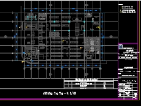 File cad siêu thị Bài Thơ ROSA Thành Phố Đà Nẵng (Mặt Cắt, kết cấu,PCCC, Điện Nước)