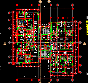 File cad Sunrise City plot 5, bản vẽ cad căn hộ điển hình