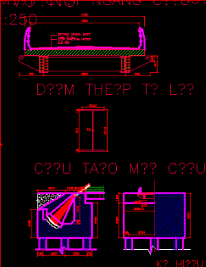 File cad thiết kế bản vẽ cầu dây võng kiên cố và thuận tiện nhất