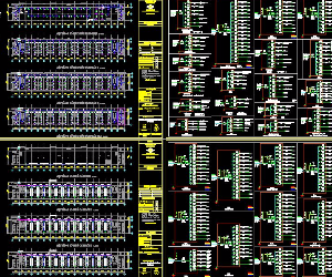 File cad Thiết kế Bản vẽ điện trường dạy nghề