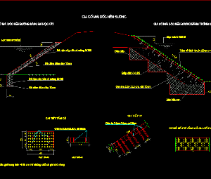 bản vẽ cad kè đá hộc